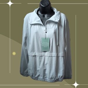 ✨ Nwt Lululemon Pack Light Packable Pullover In Almost Blue Size 8